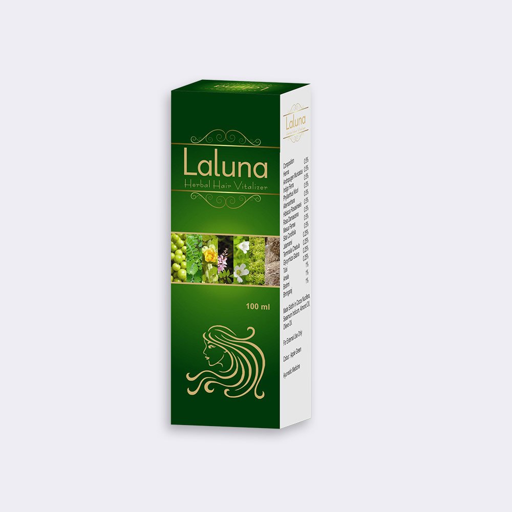 Launa Herbal Hair Tonic for Hair growth & Dandruff - Abirami Labs